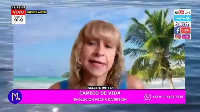 EVOLUCION HECHA DIVERSION - Celeste Motter en Cambio de Vida - Radio Mantra смотреть онлайн