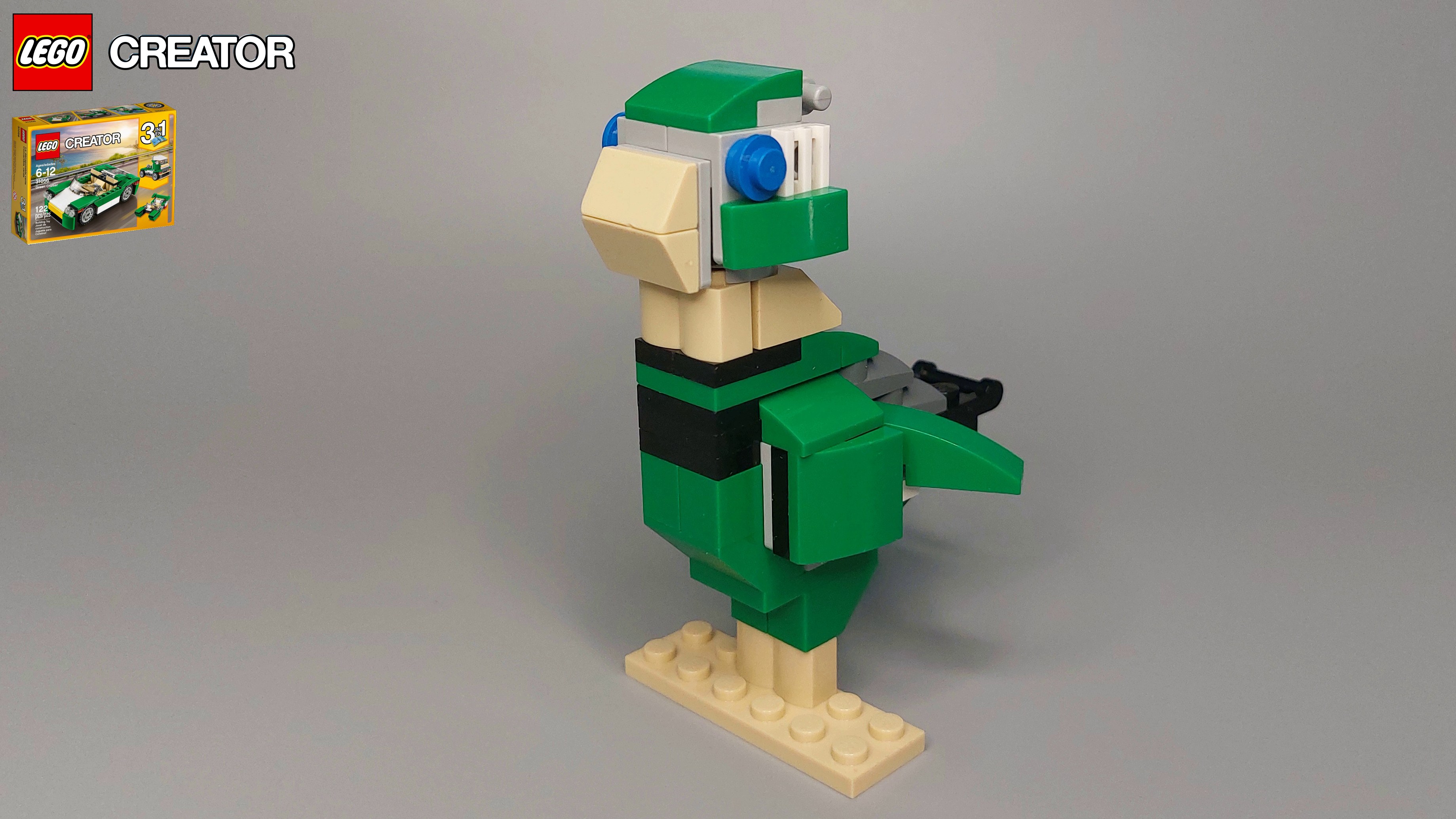 Лего Самоделки - Попугай из Lego Creator (31056) #6 смотреть онлайн