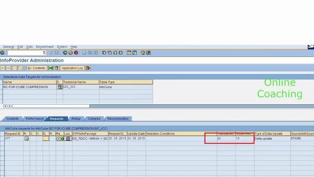 infocube Performance Tuning in SAP BW BI| Infocube Compression and Collapse in SAP BW смотреть онлайн