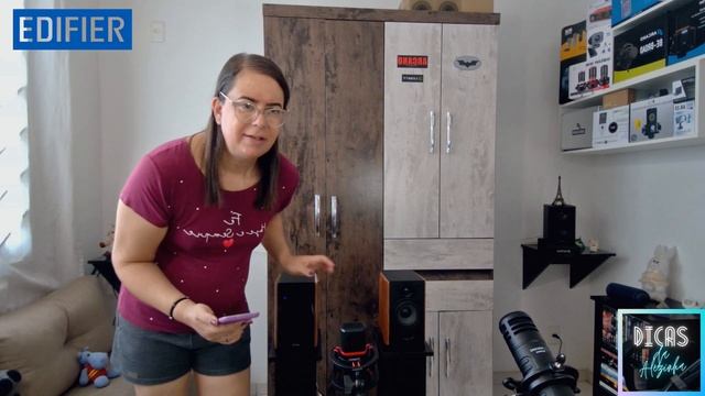 MONITORES DE ÁUDIO EDIFIER R1380DB - UNBOXING E TESTE DE ÁUDIO BY ALÊZINHA #EdifierR1380DB смотреть онлайн