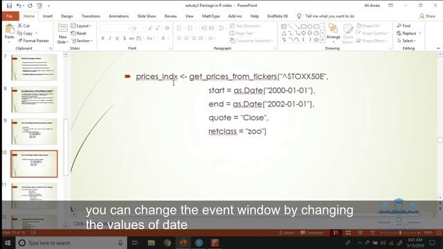 Event Study using R with estudy2 Package-Awais Research School смотреть онлайн