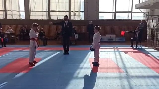 Кубок Минска 2021 Полуфинал Красовский Иван Bushido karate minsk. WKF KARATE смотреть онлайн