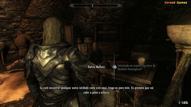 Skyrim Special Edition - 47. Jarra da Destilaria Honningbrew para Delvin (12. Miscellaneous Quest) смотреть онлайн