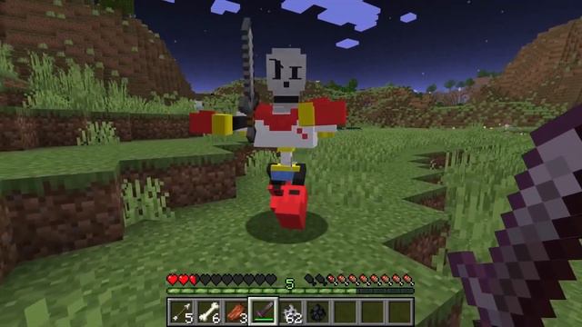 I Remade Every Mob into Undertale in Minecraft смотреть онлайн