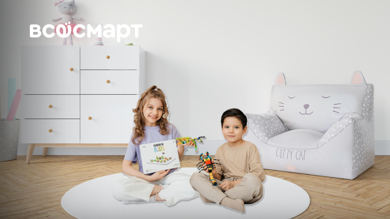 Обзор детского конструктора | QBRIX KIDS «Тотемные животные» смотреть онлайн