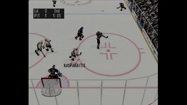 NHL 98 - Intro and Gameplay - Sega Saturn смотреть онлайн