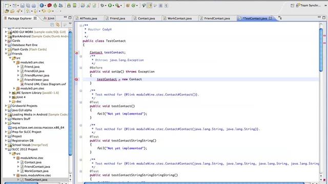 Making a JUnit test case in Eclipse смотреть онлайн