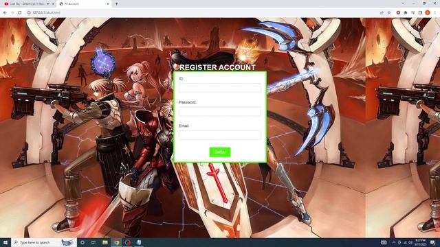 RF OFFLINE - REGISTRATION PHP SCRIPT смотреть онлайн
