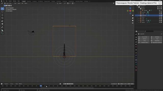 Создание симуляции взрывающихся ракет в Blender. смотреть онлайн