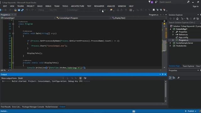 C# Keywords System.Diagnostics.Process (Processes/ProcessStartInfo) смотреть онлайн