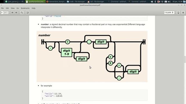 Json Parser - JAVACC смотреть онлайн