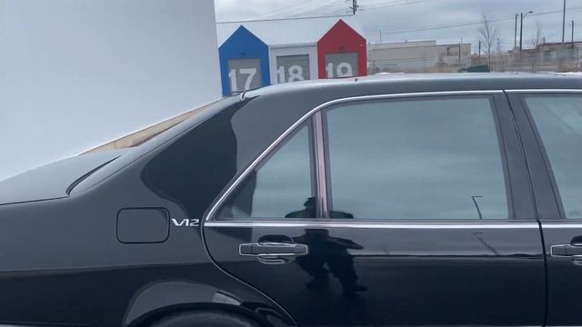 1996 Mercedes S600 V12 смотреть онлайн