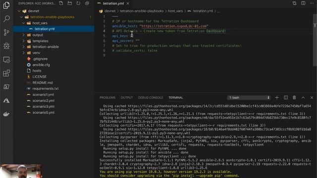How to use Ansible Playbooks for Cisco Tetration from DevNet’s CodeExchange смотреть онлайн