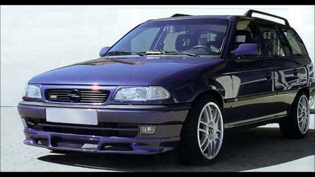 OPEL ASTRA F CARAVAN TUNING смотреть онлайн