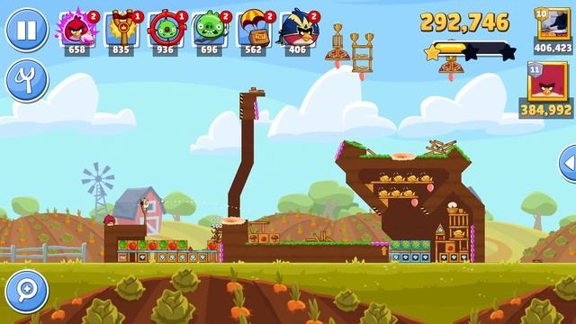 Angry Birds Friends Level 2 Tournament 1206 TWO stars NO POWER-UP walkthrough 2023-03-02 смотреть онлайн