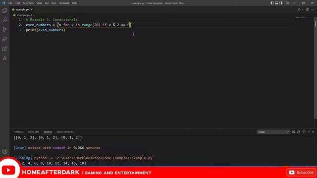 Python List Comprehension - Code Quickie #19 смотреть онлайн