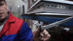 Поворотно-откидное открывание