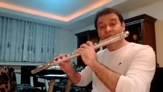 Hino 210 flauta baixo, contralto e soprano. Paulo César e violão Joaz Costa смотреть онлайн