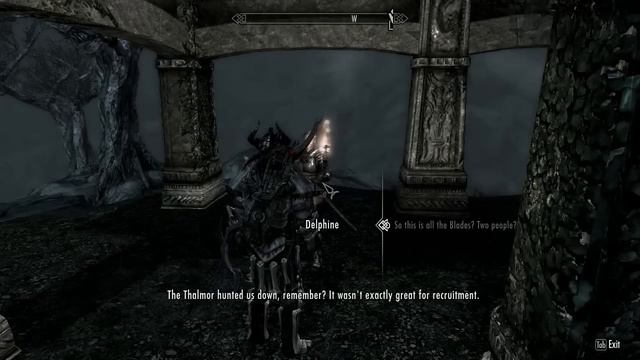 Skyrim - Killing Paarthurnax Alternate Quest смотреть онлайн