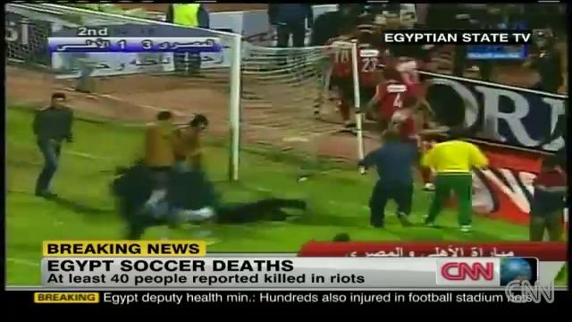 73 dead, hundreds hurt in riots after soccer game .. !! смотреть онлайн