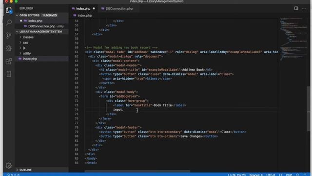 #5 Designing Add Book Page | Library Management System Using OOP PHP, JQuery, MySql, Bootstrap смотреть онлайн