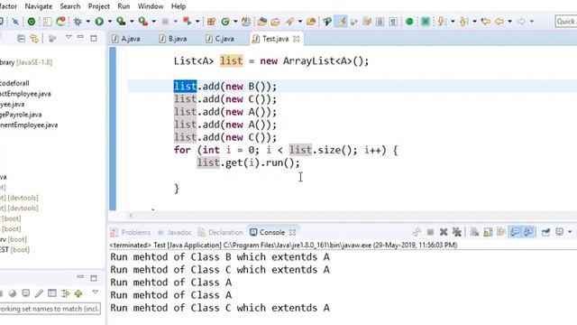 Java Runtime Polymorphism, Polymorphism advantages, Polymorphism Example, easycodeforall, смотреть онлайн