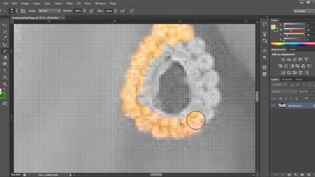 How to use History Brush Tool adobe photoshop cs6 | Arafat IT Institute смотреть онлайн