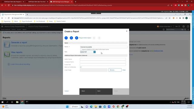 IBM DOORS Next Generation Tutorial: How to export a traceability report смотреть онлайн