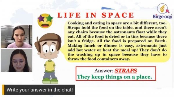 English course. Lesson 5: Space exploration