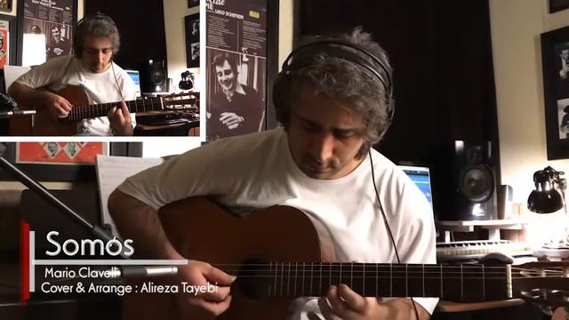 Somos - Mario Clavell - Julio iglesias ( Guitar Cover ) By Alireza Tayebi смотреть онлайн