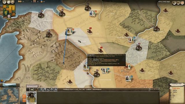 AGEODS English Civil War Gameplay смотреть онлайн