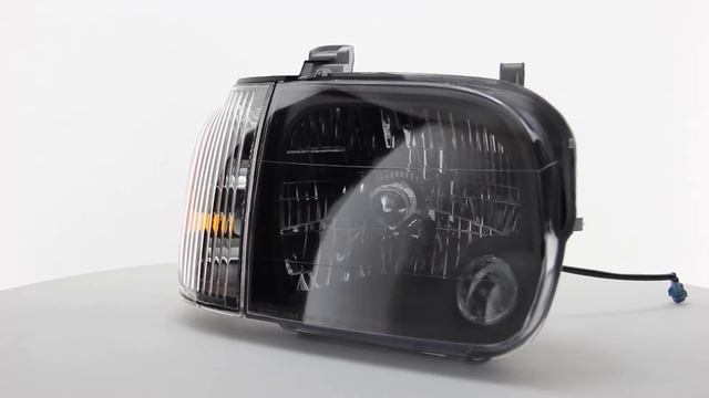 05-06 Toyota Tundra Double Cab 4 Door OEM Style Headlights & Corner Lights смотреть онлайн