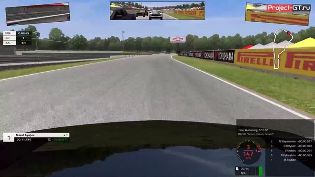 Automobilista - PGT Power Trophy 2018 - R03 Road Atlanta смотреть онлайн