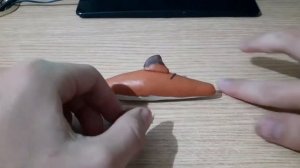 Лепим тигровую акулу.