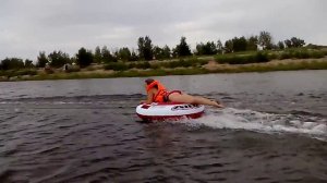 Тохатсу 9.8 и ватрушка. супер катание