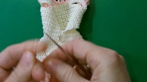 Платье для Барби крючком.Одежда для кукол. Платье крючком . Платье для куклы крючком .