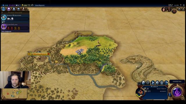 Let's Play Sid Meier's Civilization 6 - Learning the ropes with the Bro #1 смотреть онлайн