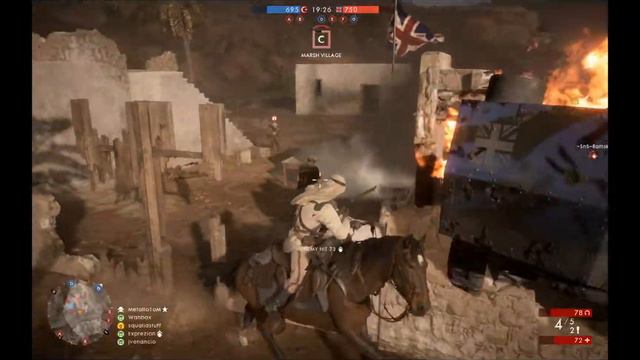 BF1 Fail - The Horse Can Jump Off A Cliff But Cant Dodge A Tank - FAO Fortress - 11/04/2017 смотреть онлайн