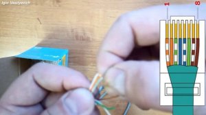 Как обжать витую пару? Как правильно обжать интернет кабель? Сетевой кабель. Диагностика витой пары