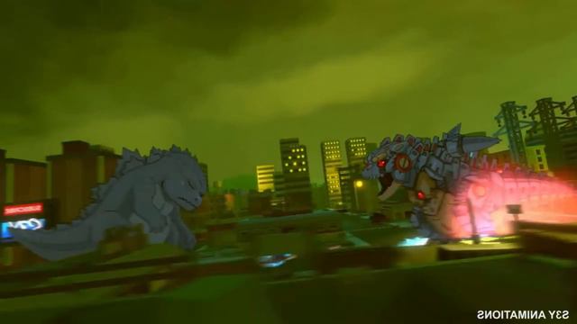 Baby Godzilla, Baby Kong Vs. Mecha Godzilla.EXE – Coffin Dance Song Meme Cover