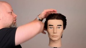 Slick Back Hairstyle Tutorial - TheSalonGuy