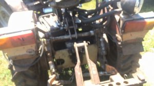 Трактор мини TZ4K14 1.9D гидравлика трактора рулевое управление обзор.