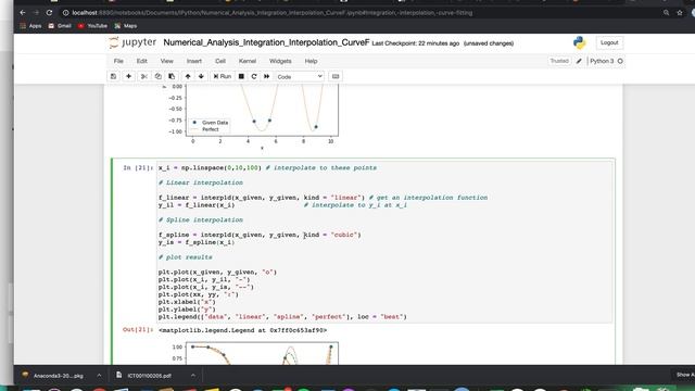Interpolation And Curve Fitting