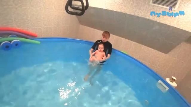 180331 Инструктор Иляна и Даниил. Плавай с "Пузырями"! Плавай лучше ВСЕХ! смотреть онлайн