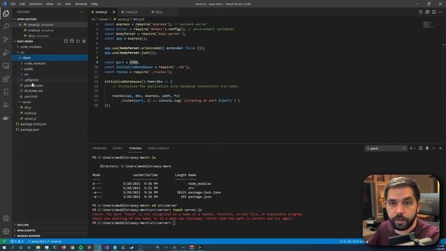 Single Command Full MERN Stack (MongoDB + ExpressJS + NodeJS + React) смотреть онлайн