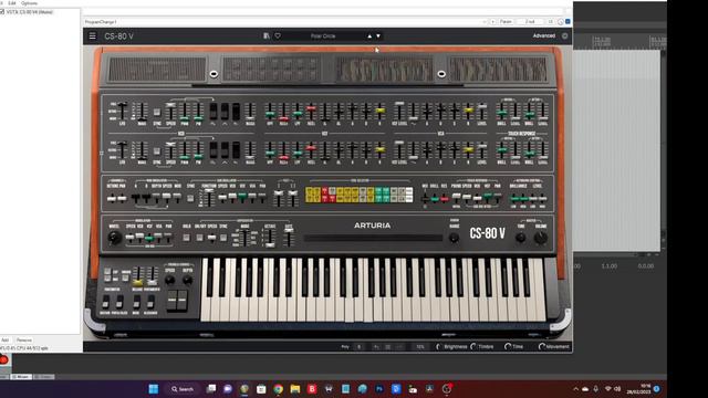 Arturia CS-80 V All Presets - No Talking! Shhhh!