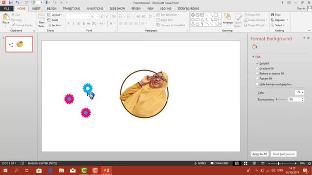 Edit FOTO dengan POWERPOINT Hasilnya Hampir sama seperti CorelDraw/Photosop смотреть онлайн