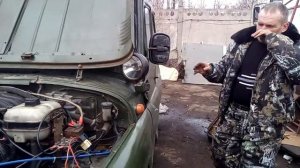 УАЗ 469 с двигателем Chrysler