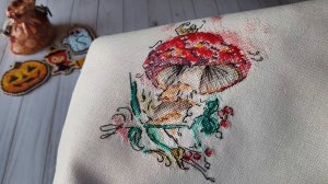 Вышивка крестом. Процессы октября. Готовые работы, покупки, новинки вышивки.