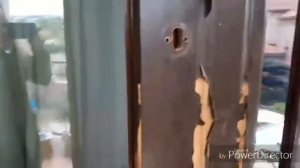 Реставрация входной двери, замена МДФ накладок